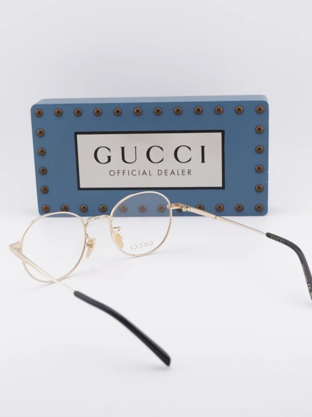 Gucci GG2004OA 002 Round Eyeglasses - Gold 50mm